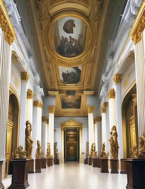 Premium AI Image | Photo interior view of the kunsthistorisches museum ...