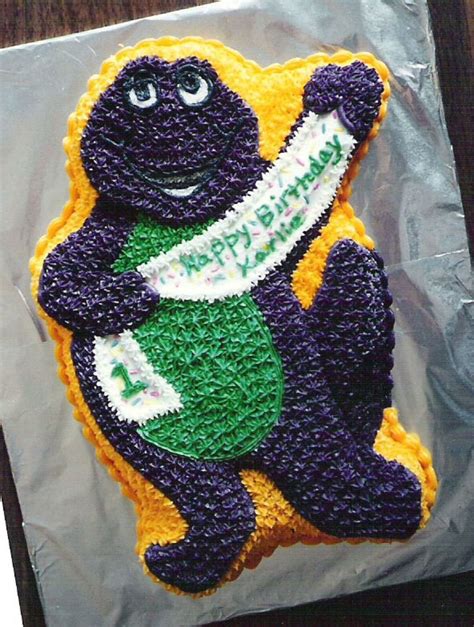 Barney Birthday Cake - CakeCentral.com