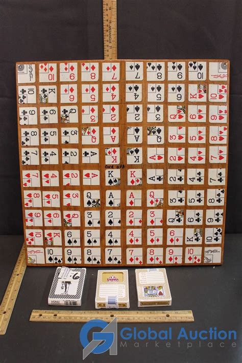 Sequence Board Game and Cards (3 Decks)