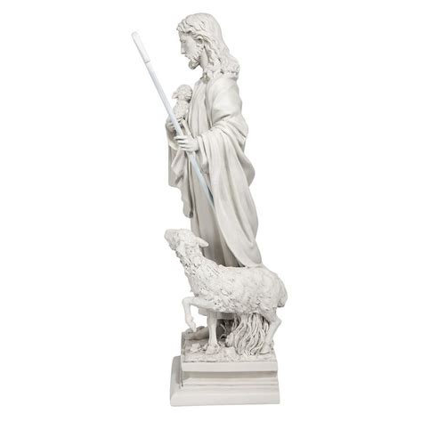 Jesus, The Good Shepherd Garden Statue 43" High ⋆ Virgo Sacrata