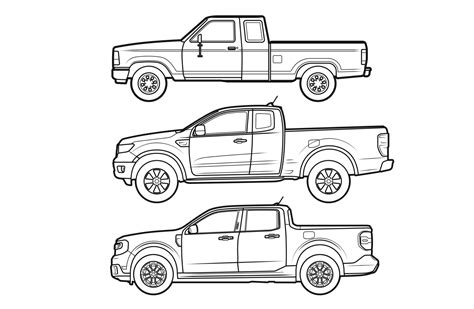 Maverick Pickup Truck Size Comparison (w/ side-by-side look ...