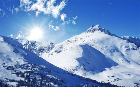 Winter Mountains Full of Snow Stock Photo - Image of snowy, winter ...