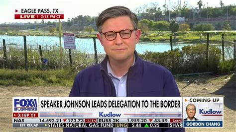 Mike Johnson: We are completely overrun at the border | Fox Business Video