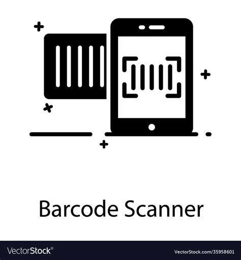 Barcode scanner Royalty Free Vector Image - VectorStock