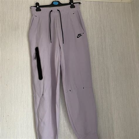 Lilac Purple Nike Swoosh Cargo joggers. UNWORN.... - Depop