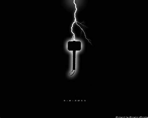 Thor Mjolnir Wallpaper 4k