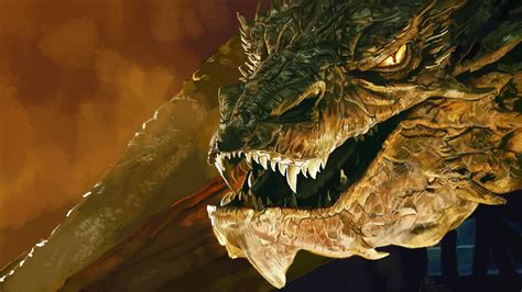 Smaug The Dragon Wallpaper - WallpaperSafari