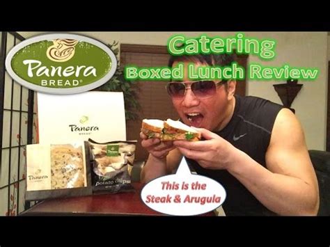 Panera Bread Catering Boxed Lunch Review - YouTube