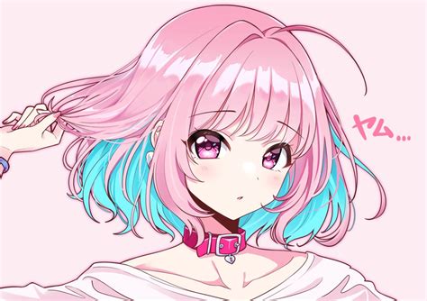 Kawaii Cute Anime Girl With Pink Hair Anime Wallpaper Hd | The Best Porn Website