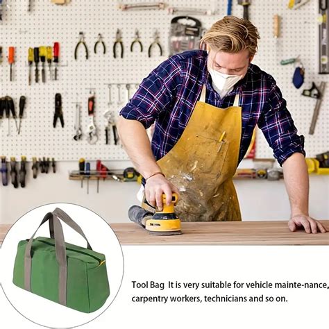 1pc 14 Tool Bag Organizer Heavy Duty Tool Bag Plumbing Tool Bag Electrician Tote Gift For Men ...