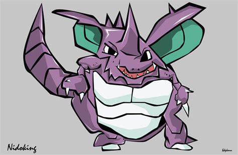 Nidoking by DangerJump on DeviantArt