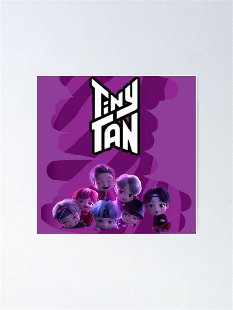 "Tiny tan, BTS, Army, bt21" Poster for Sale by Kpopandotaku | Redbubble