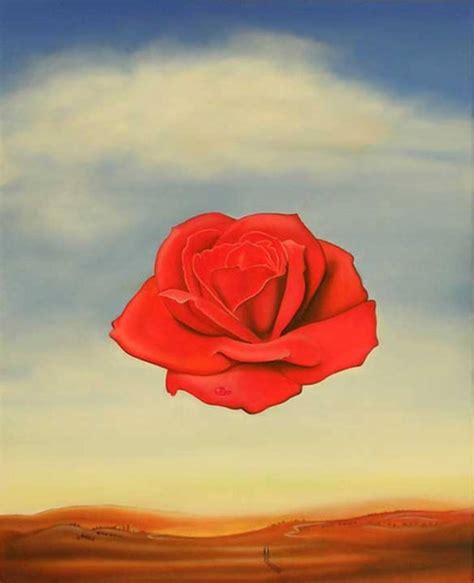 Rose Meditative - Canvas Prints by Salvador Dali | Buy Posters, Frames ...