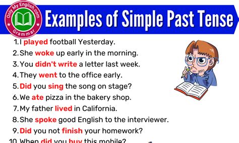 Example Of Simple Past And Past Perfect Tense - Design Talk