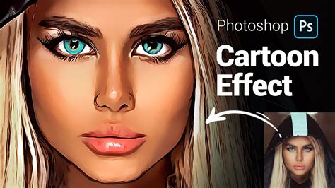 Cartoon Effect in Photoshop - Clone UXP Plugin - Photoshop Tutorial - YouTube