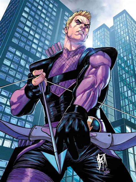 Hawkeye Comic Art