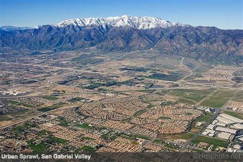 San gabriel valley, Aerial view, Cityscape