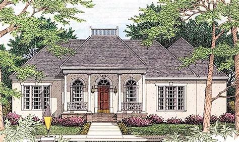 Plan 62054V: Graceful Southern House Plan with Courtyard | Courtyard house plans, Southern house ...