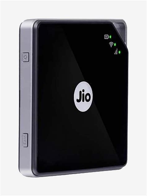 Jio 4G Hotspot 150 Mbps WiFi Router (JMR814, Black) from Jio at best ...