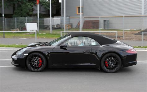 Spied! Camouflaged Porsche 911 991 Carrera Cabriolet Isn't Fooling Anybody