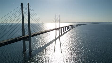 Öresund Bridge Sweden Denmark - YouTube