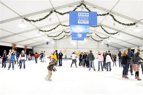 2019 Bellevue Ice Skating Arena at Bellevue Downtown Park - Magic Season, Snowflake Lane ...