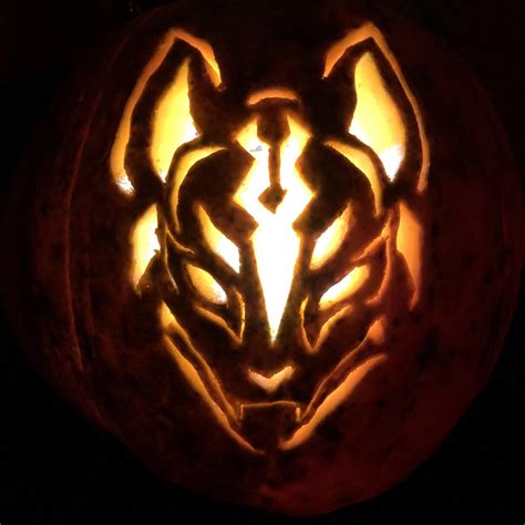 Drift mask pumpkin carving : r/FortNiteBR