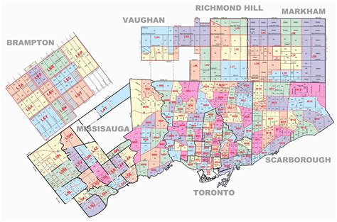 Canada Post Postal Code Map toronto | secretmuseum