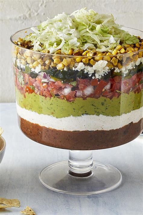 8-Layer Taco Salad | Recipe | Layered bean dip, Recipes, Food