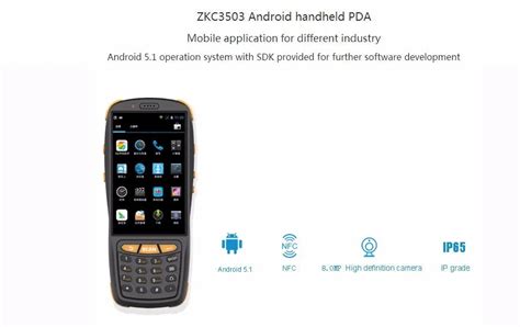 Zkc3503 Inventory Barcode Scanner Wireless Pda With 4g Wifi Nfc/rfid Reader - Buy Keyboard ...