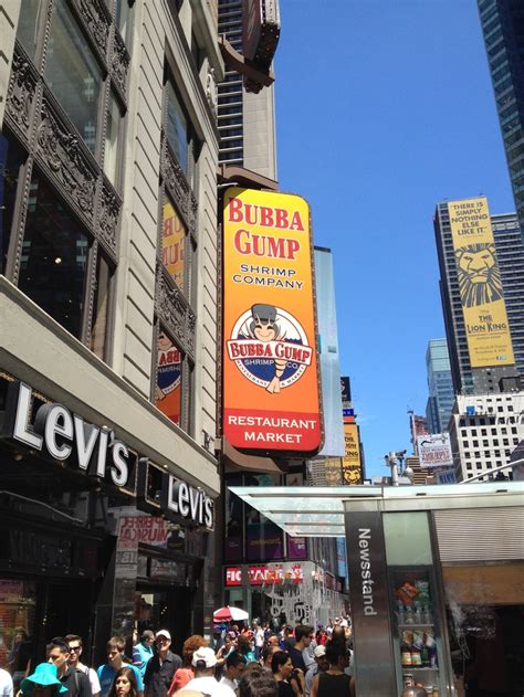 The Bubba Gump in Time Square NYC | New york city, Bubba gump shrimp company, Cruise party