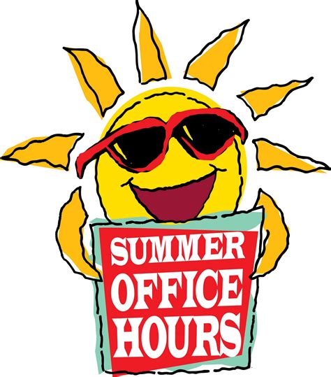 Summer office hours clipart jpg – Clipartix