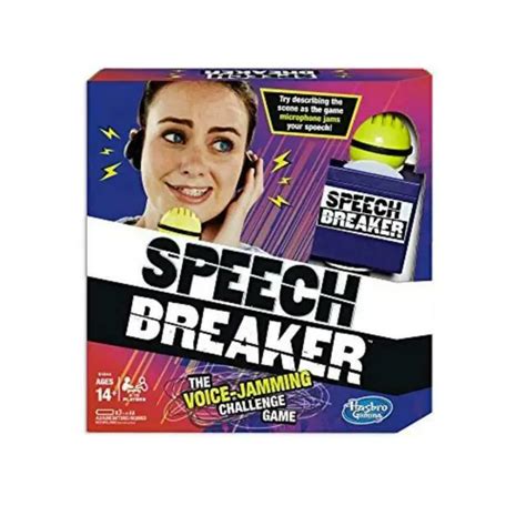 HASBRO SPEECH BREAKER Interactive Board Game $0.99 - PicClick