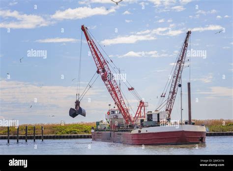 Dredger ship navy Stock Photo - Alamy