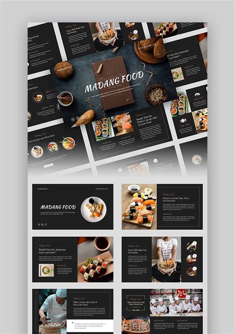 Restaurant Menu Powerpoint Template