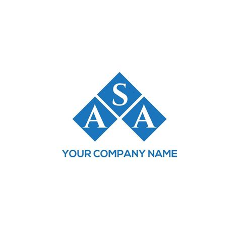 ASA letter logo design on white background. ASA creative initials letter logo concept. ASA ...