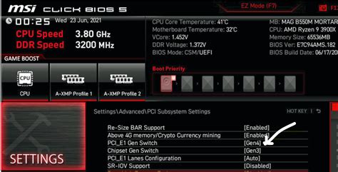 x8 + x8 mode. | MSI Global English Forum