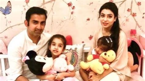 Gautam Gambhir wishes his daughter happy birthday with a goofy Mankad reference