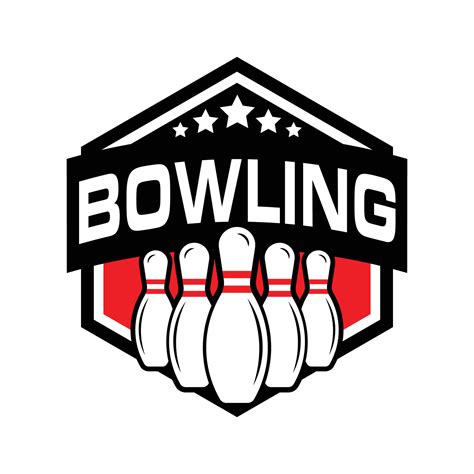 bowling logo design, sports logo 8572917 Vector Art at Vecteezy