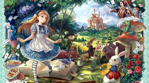 Alice In Wonderland Hd Wallpapers Backgrounds Wallpaper Abyss | The ...