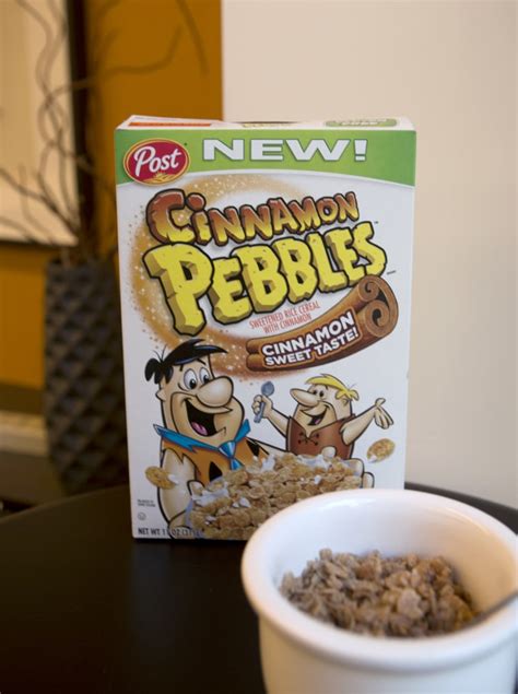 Post is coming out with Cinnamon Pebbles cereal