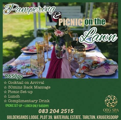 Picnic on the lawn, Golden Sands Lodge , Krugersdorp, December 16 2023 ...