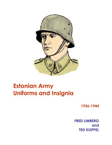 Estonian Army Uniforms and Insignia - DocsLib