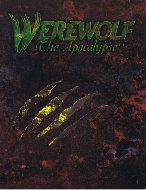 Werewolf: The Apocalypse (1st Edition) | Image | RPGGeek