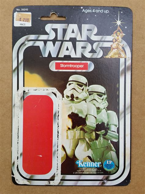 Star Wars Stormtrooper card backs by Kenner | Etsy | Kenner star wars action figures, Star wars ...