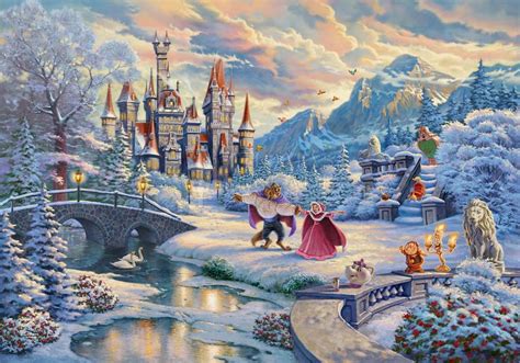 37 Disney Paintings By Thomas Kinkade That Look Even Better Than The ...