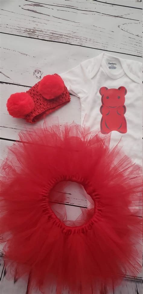 Gummy Bear Halloween Costume, Gummy Bear Tutu Outfit - Etsy