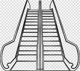 Escalator Coloring Coloring Pages sketch template