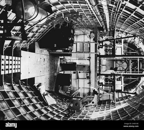 R.A.F. Interior of Sunderland flying boat. July 31, 1939 Stock Photo - Alamy