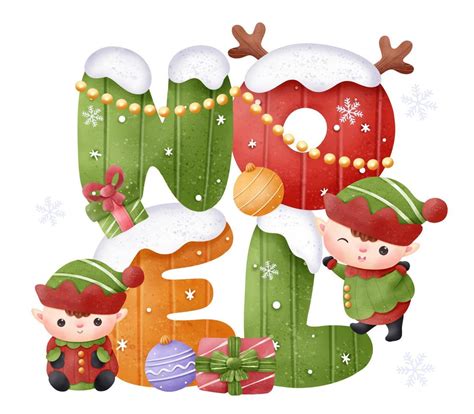 Christmas Series Santa Little Helper Illustration 15635371 Vector Art ...